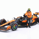 1/24 F1 MCLAREN MCL38 LANDO NORRİS FİGÜRLÜ MIAMI GRAND PRIX 2024