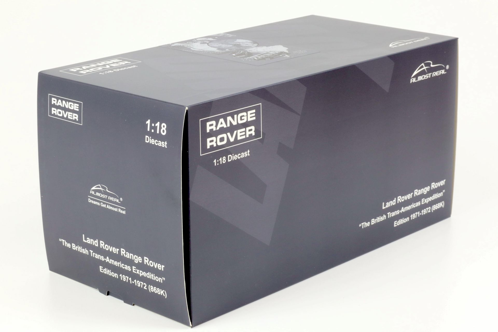 1/18 RANGE ROVER TRANS-AMER??CANS EXPED??T??ON 868K 1971-72