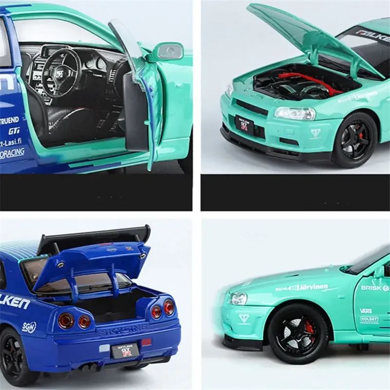 1/24 NİSSAN SKYLINE GT-R (R34)