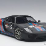 1/18 Porsche 918 Spyder Weissach Package (Matt Black with Martini livery)
