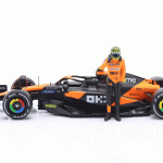 1/24 F1 MCLAREN MCL38 LANDO NORRİS FİGÜRLÜ MIAMI GRAND PRIX 2024