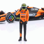 1/24 F1 MCLAREN MCL38 LANDO NORRİS FİGÜRLÜ MIAMI GRAND PRIX 2024
